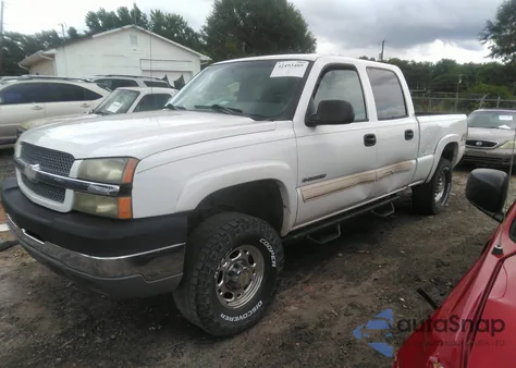 2004 Chevrolet Silverado 2500Hd Ls из США, поврежденный, VIN 1GCHK23U94F213913